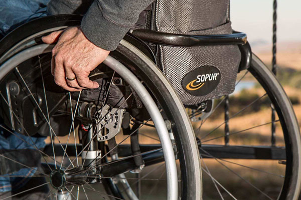 wheelchair user accessible travel thumb